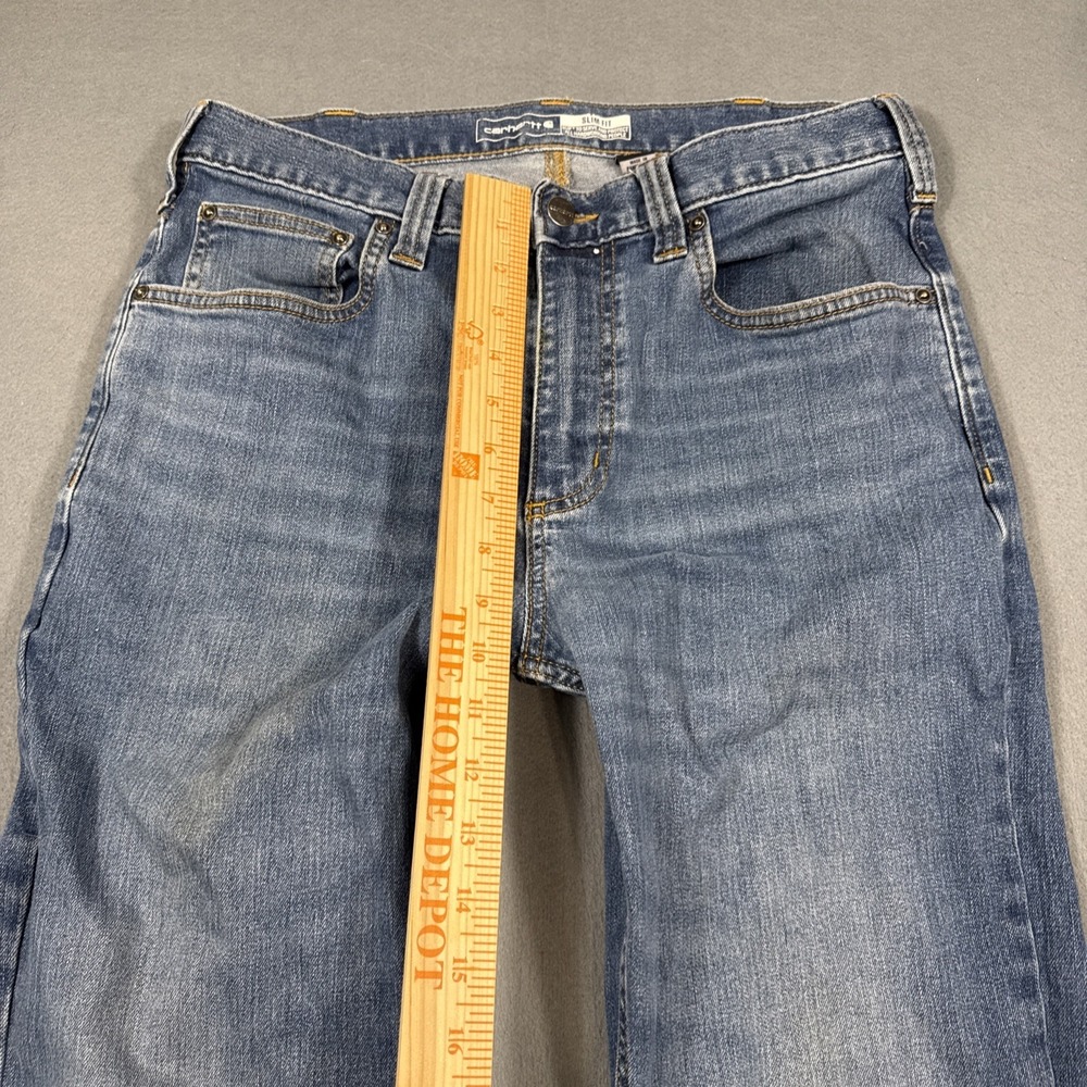 Carhartt  102804 H39 RELAXED Flex  Mens Jeans 32x32workwear - Picture 10 of 12